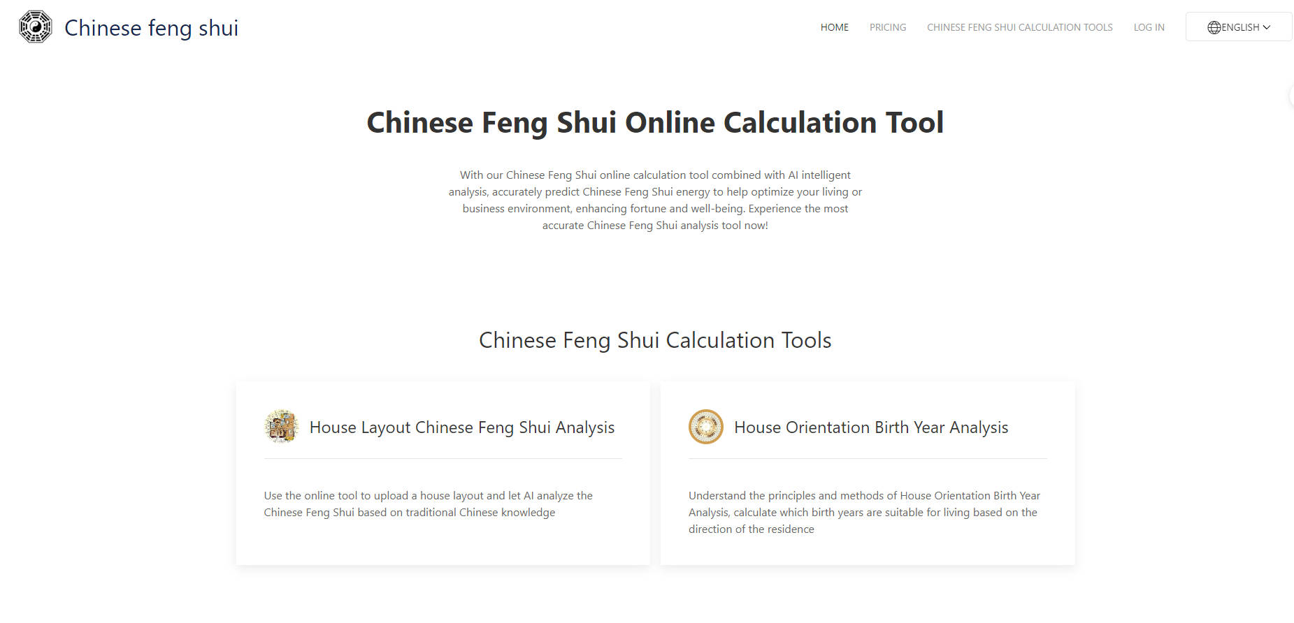 Chinese Feng Shui Online Calculation Tool - AI引导的中国玄学生活洞察 - Aitoolnet