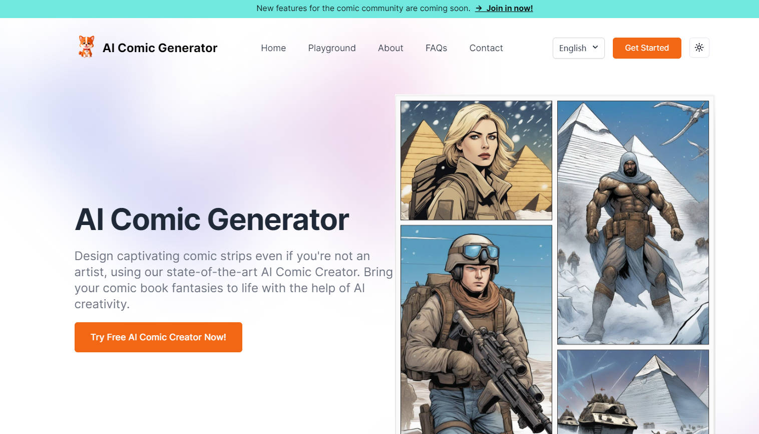 AI Comic Generator - Transform Your Stories into Stunning Comics ...