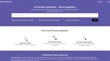 Ask AI questions